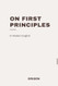 On First Principles: Modern Updated Translation