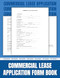 Commercial Lease Application Form Book