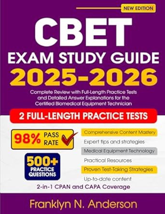 CBET Exam Study Guide 2025-2026
