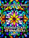 Stained Glass 50 Mandalas Adult Coloring Book
