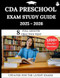 CDA Preschool Exam Study Guide 2025-2026