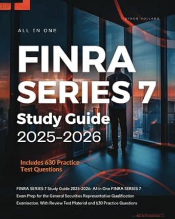 FINRA SERIES 7 Study Guide 2025-2026