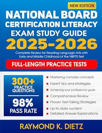 National Board Certification Literacy Exam Study Guide 2025-2026