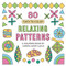 80 Easy-to-Color Relaxing Patterns