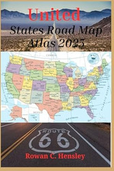 United States Road Map Atlas 2025