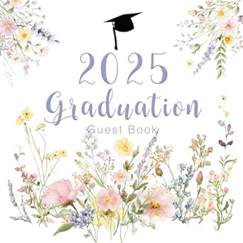 Graduation Guest Book 2025