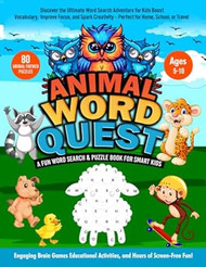 Animal Word Quest a Fun Word Search & Puzzles Book for