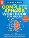 The Complete Aphasia Workbook for Adults - Large Print