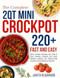 2 Qt Mini Crockpot Modern Cookbook for Beginners