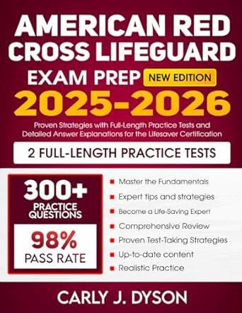 American Red Cross Lifeguard Exam Prep 2025-2026