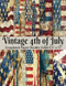 Vintage 4th of July Scrapbook Paper