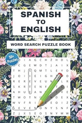 Spanish to English Word Search Puzzle Book