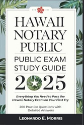 Hawaii Notary Public Exam Study Guide 2025