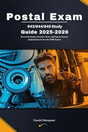 POSTAL EXAM 943/944/945 STUDY GUIDE 2025-2026