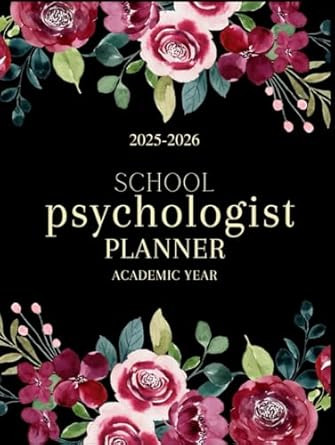 School Psychologist Planner 2025-2026