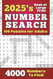 Number Search Puzzle Book for Adults Large Print