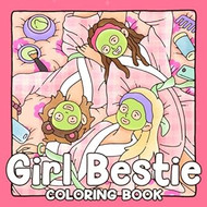 Girl Bestie Coloring Book
