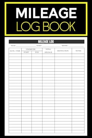 Mileage Log Book