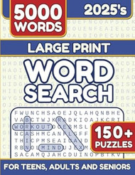 5000 Large Print Word Search Book