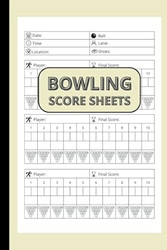 Bowling Score Sheets