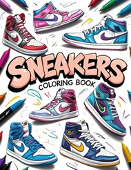 Sneakers Art Coloring Book