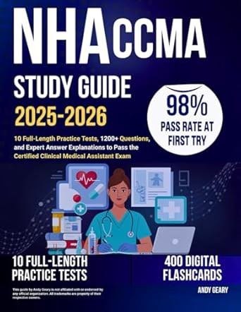 NHA CCMA Study Guide 2025 2026