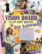 Vision Board Clip Art Book for Women