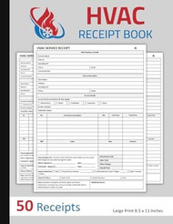 HVAC Receipt Book