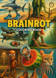 Brainrot coloring book