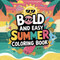Bold and Easy Summer Coloring Book