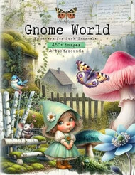 Gnome World Ephemera for Junk Journals