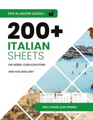 200+ Italian verb conjugation & vocabulary sheets