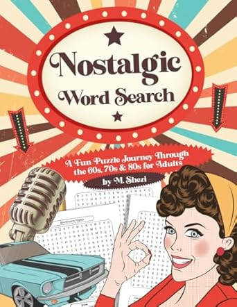 Nostalgic Word Search Nostalgic Word Search