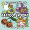 Tattoo Spooky Bold and Easy Coloring Book