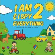 Gifts for 2 Year Old Girls Boys: I Am 2 & I Spy Everything: