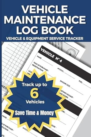 Vehicle Maintenance Log Book