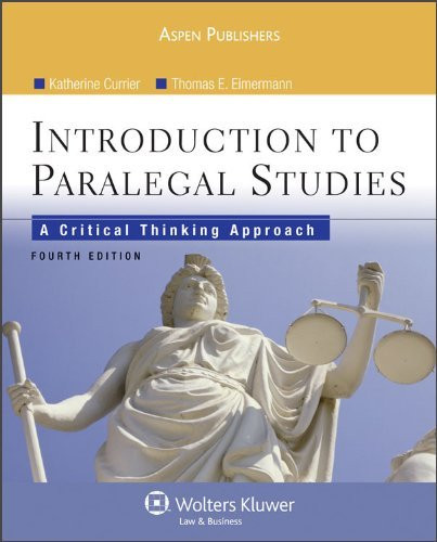 Introduction To Paralegal Studies