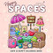 Happy Spaces Coloring Book