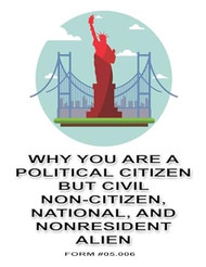 Why You are a Political Citizen but Civil Non-Citizen National