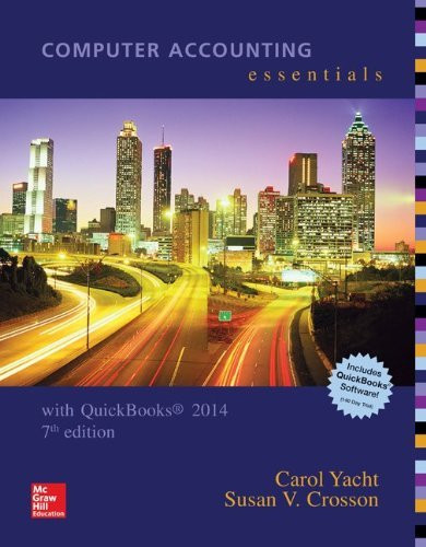 Computer Accounting Essentials Using Quickbooks