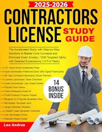 Contractors License Study Guide