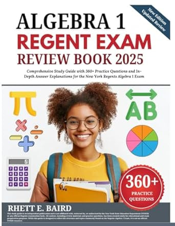 Algebra 1 Regents Exam Review Book 2025