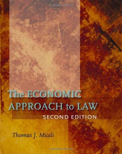 Economic Approach To Law