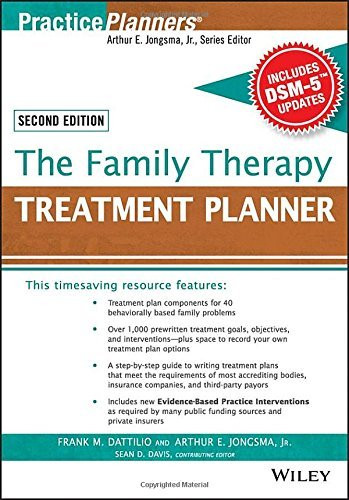 Family Therapy Treatment Planner With Dsm-5 Updates