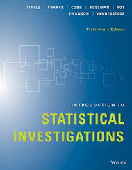 Introduction To Statistical Investigations