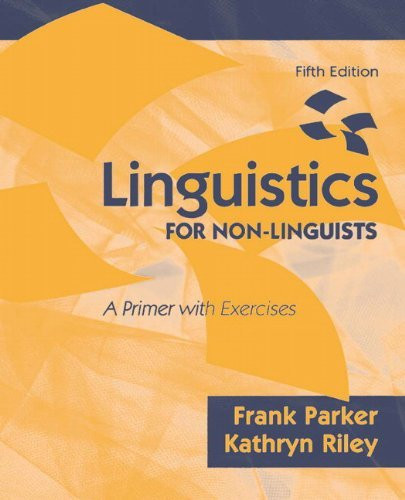 Linguistics For Non-Linguistics