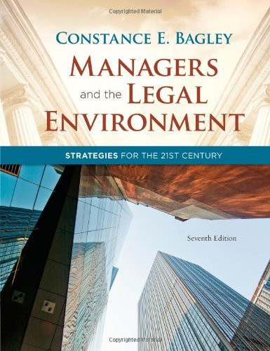 Managers And The Legal Environment