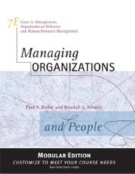 Managing Organizations And People Modular Version