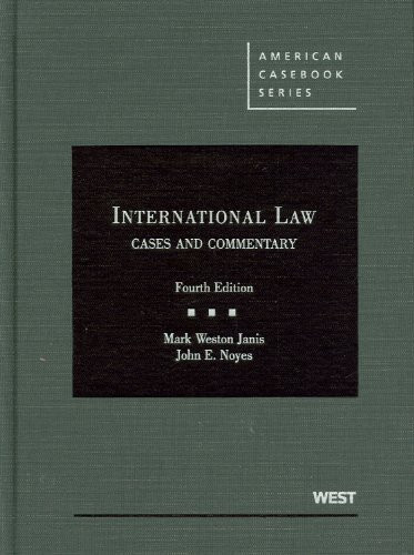 International Law Cases And Commentary By Mark Weston