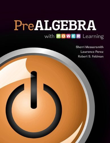 Prealgebra with POWER Learning